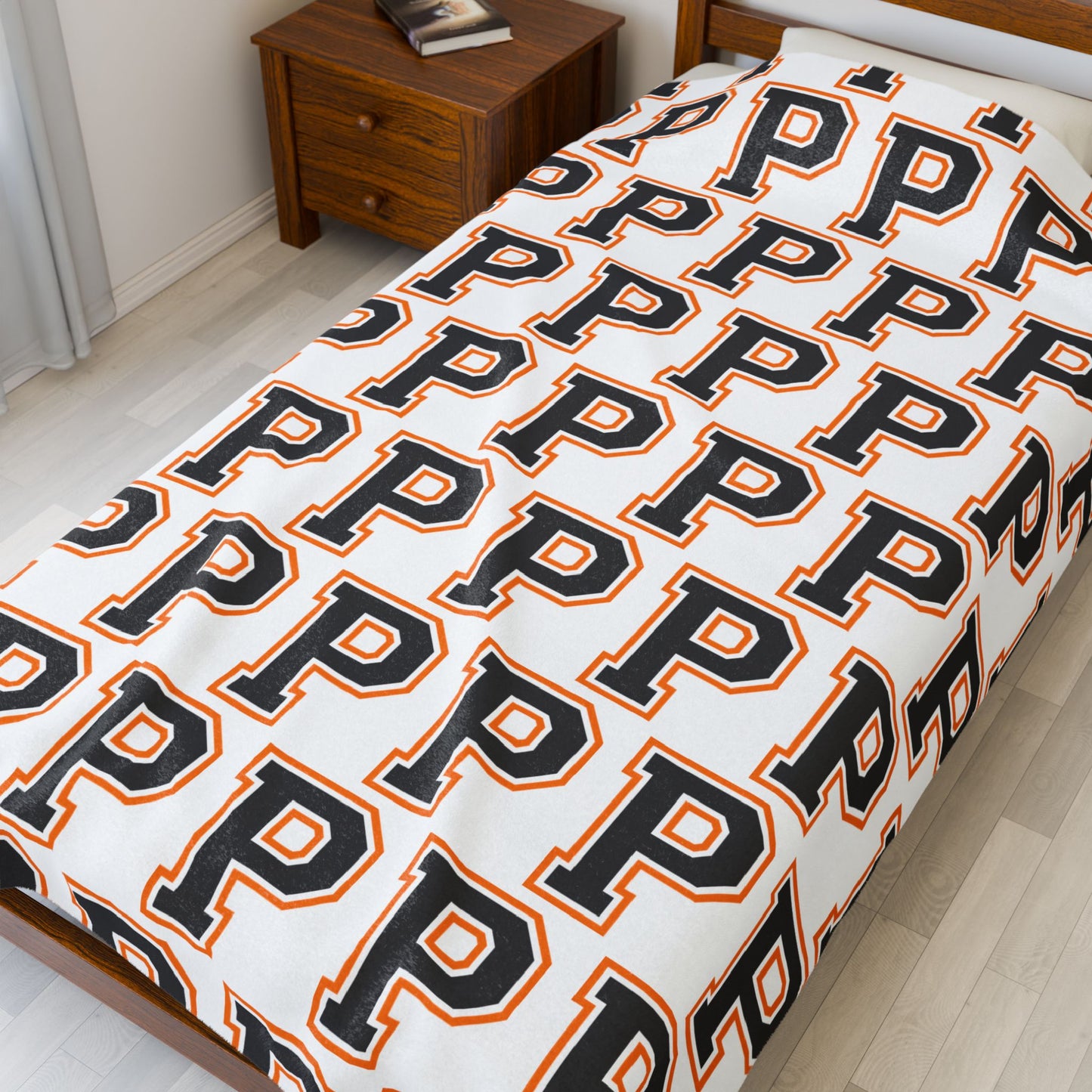 Princeton Tigers ~ Velveteen Plush Blanket
