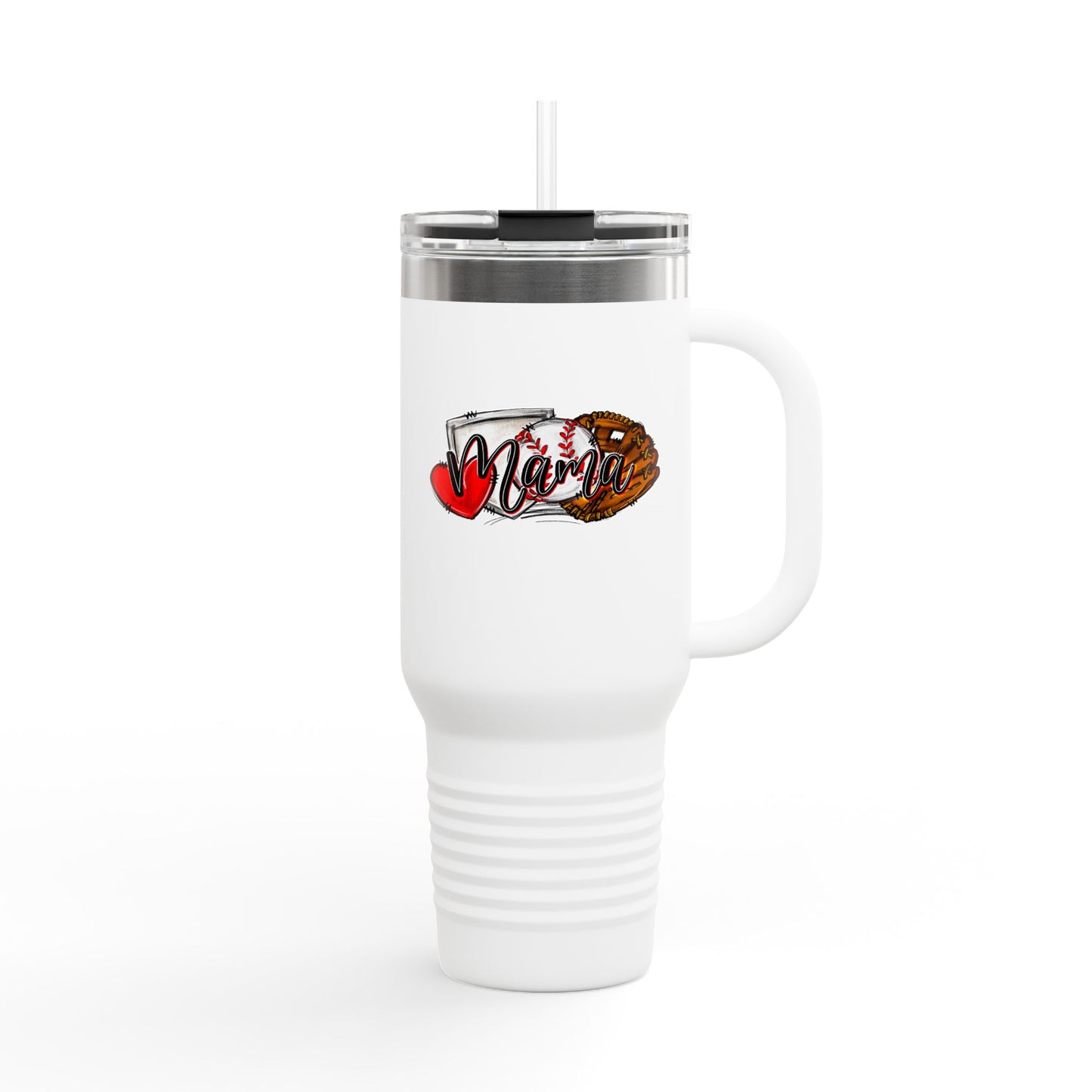 Baseball Insulated Travel Mug - 40oz