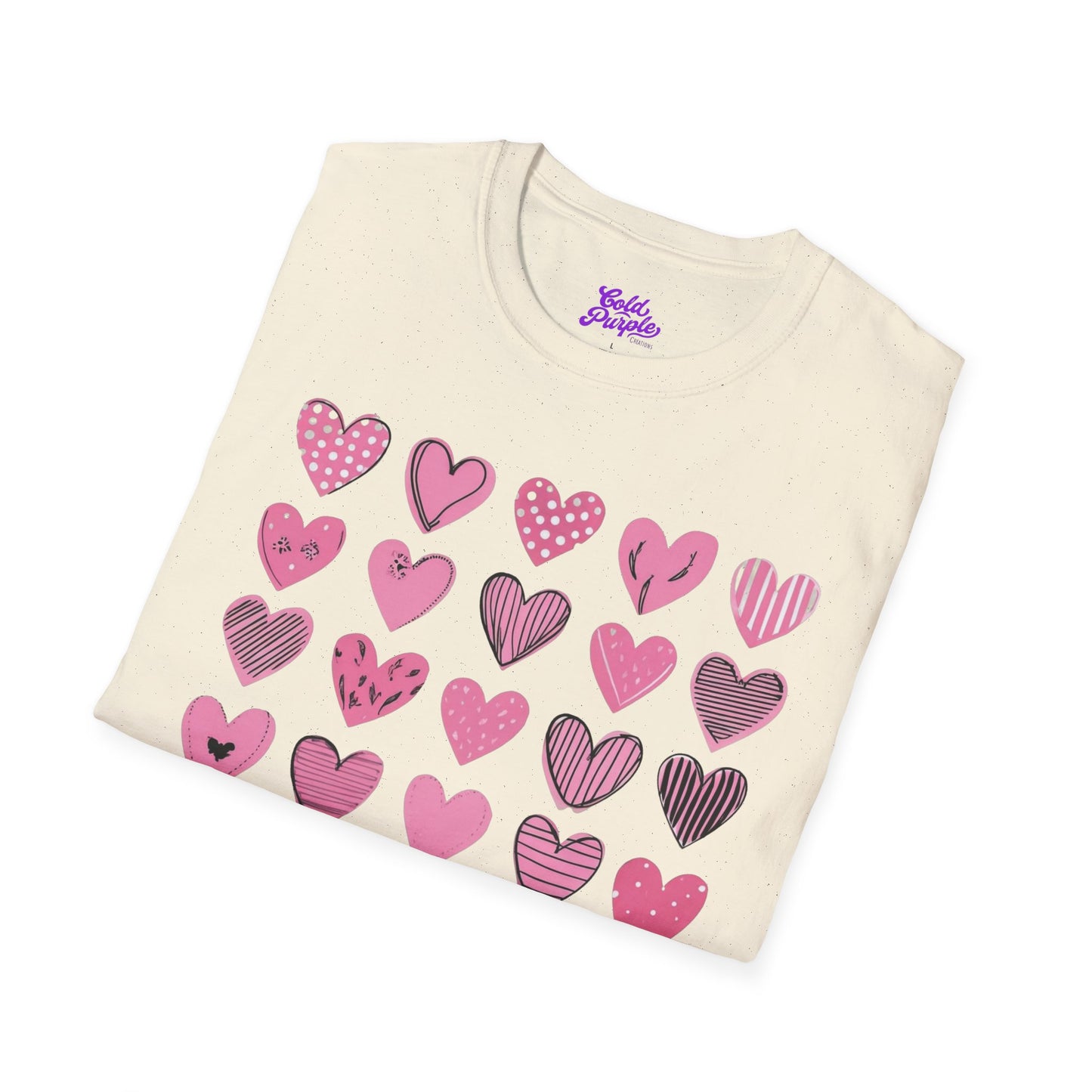 Hearts - Unisex Softstyle T-Shirt
