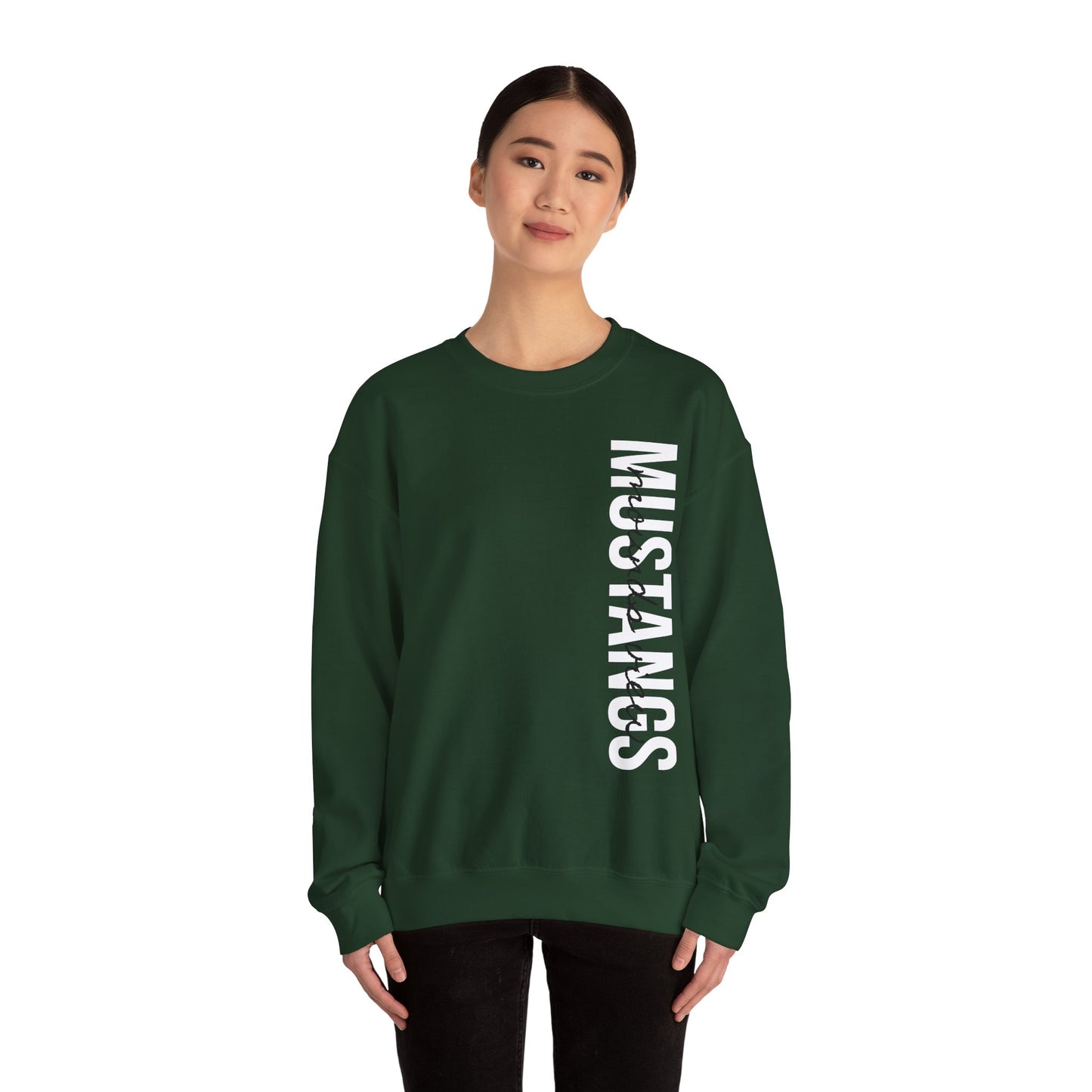 Mounds View - Mustangs (crew neck)
