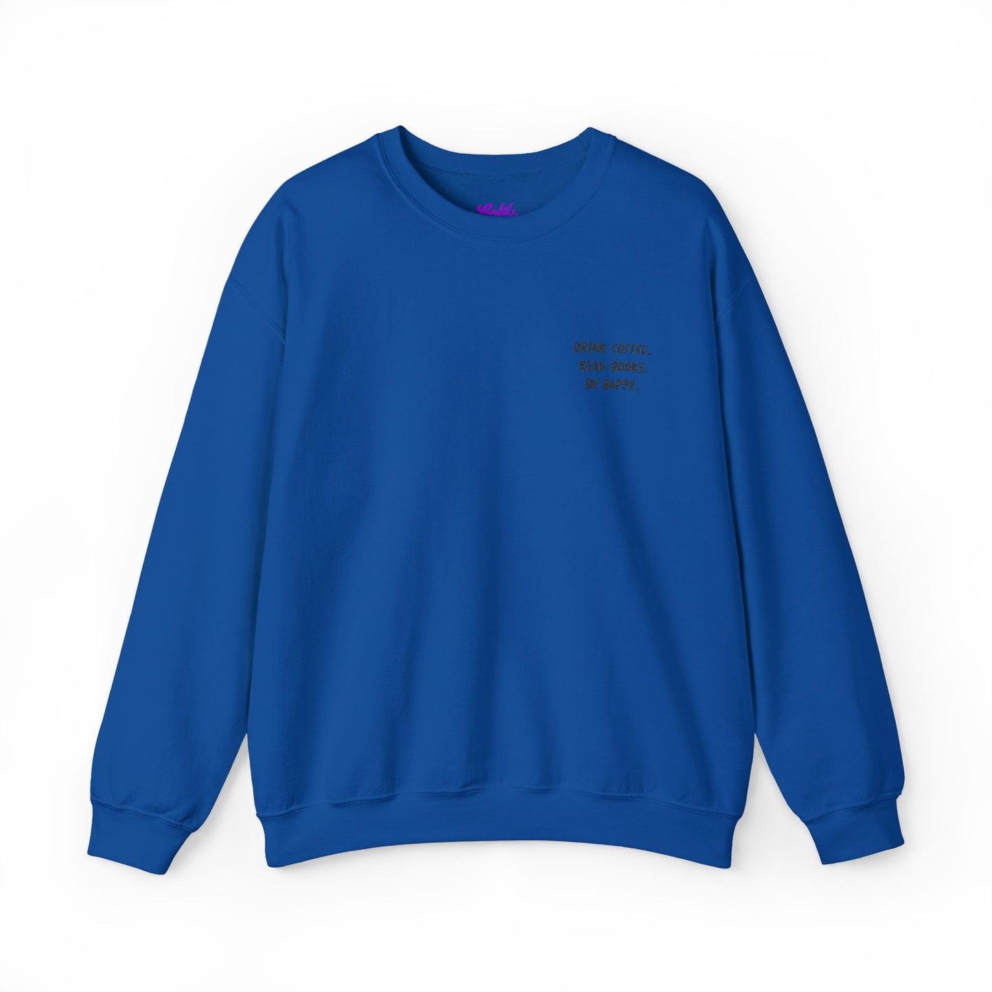 Coffee, Books, Happiness Unisex Heavy Blend™ Crewneck Sweatshirt