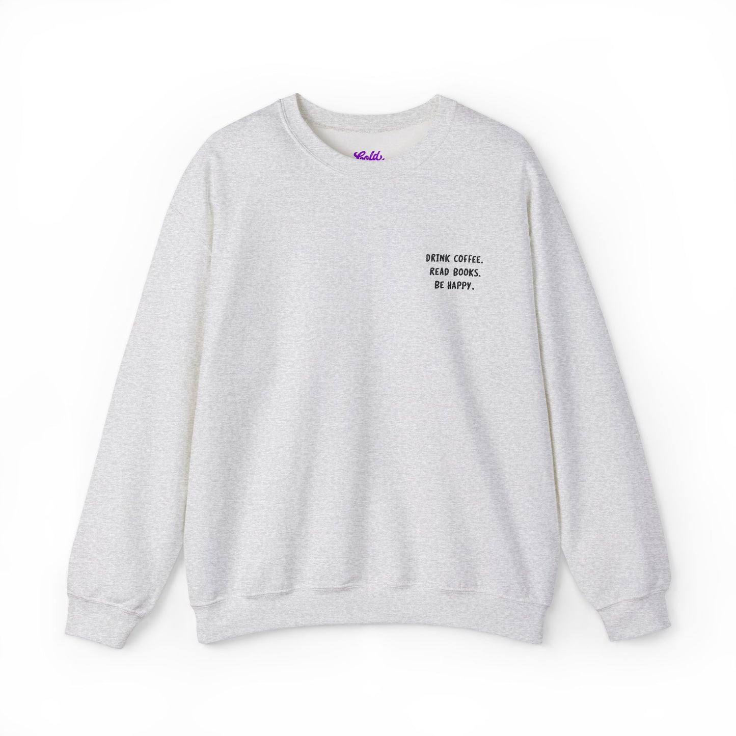 Coffee, Books, Happiness Unisex Heavy Blend™ Crewneck Sweatshirt