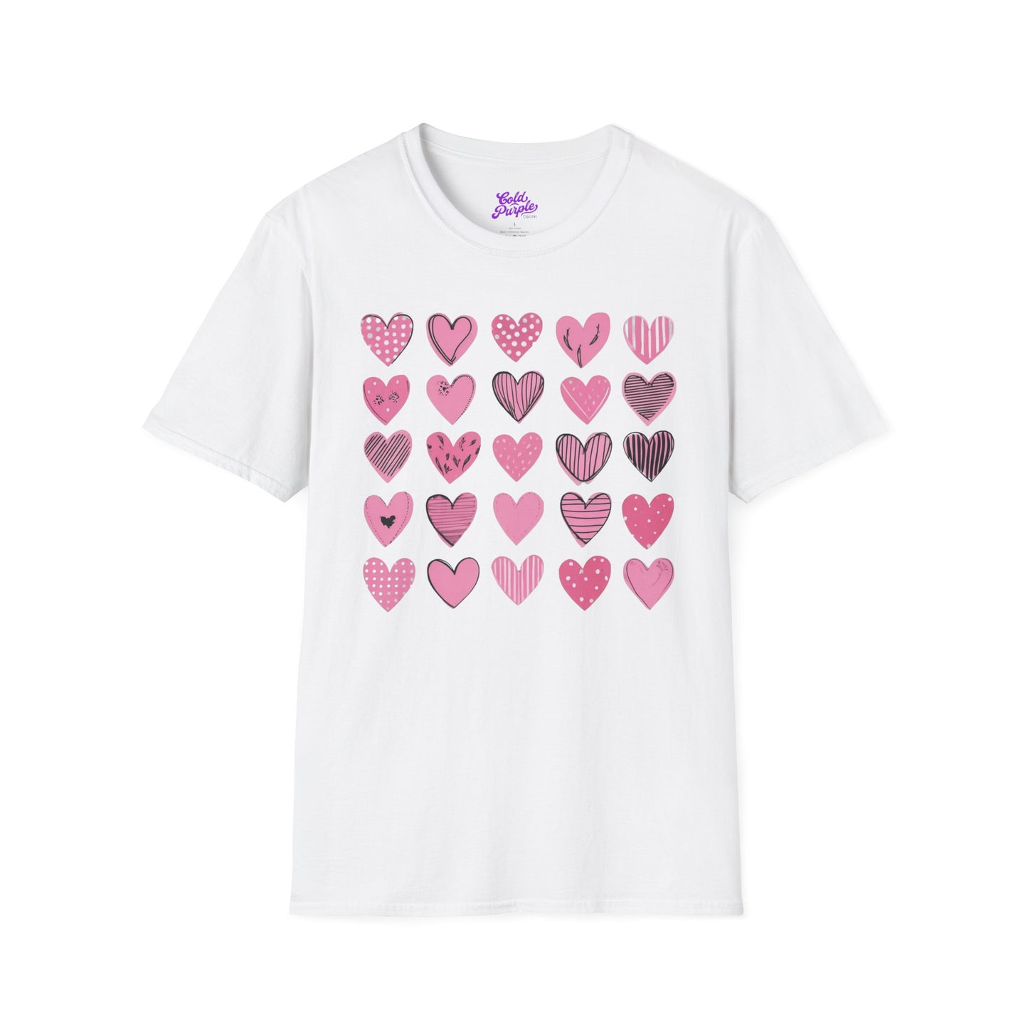 Hearts - Unisex Softstyle T-Shirt