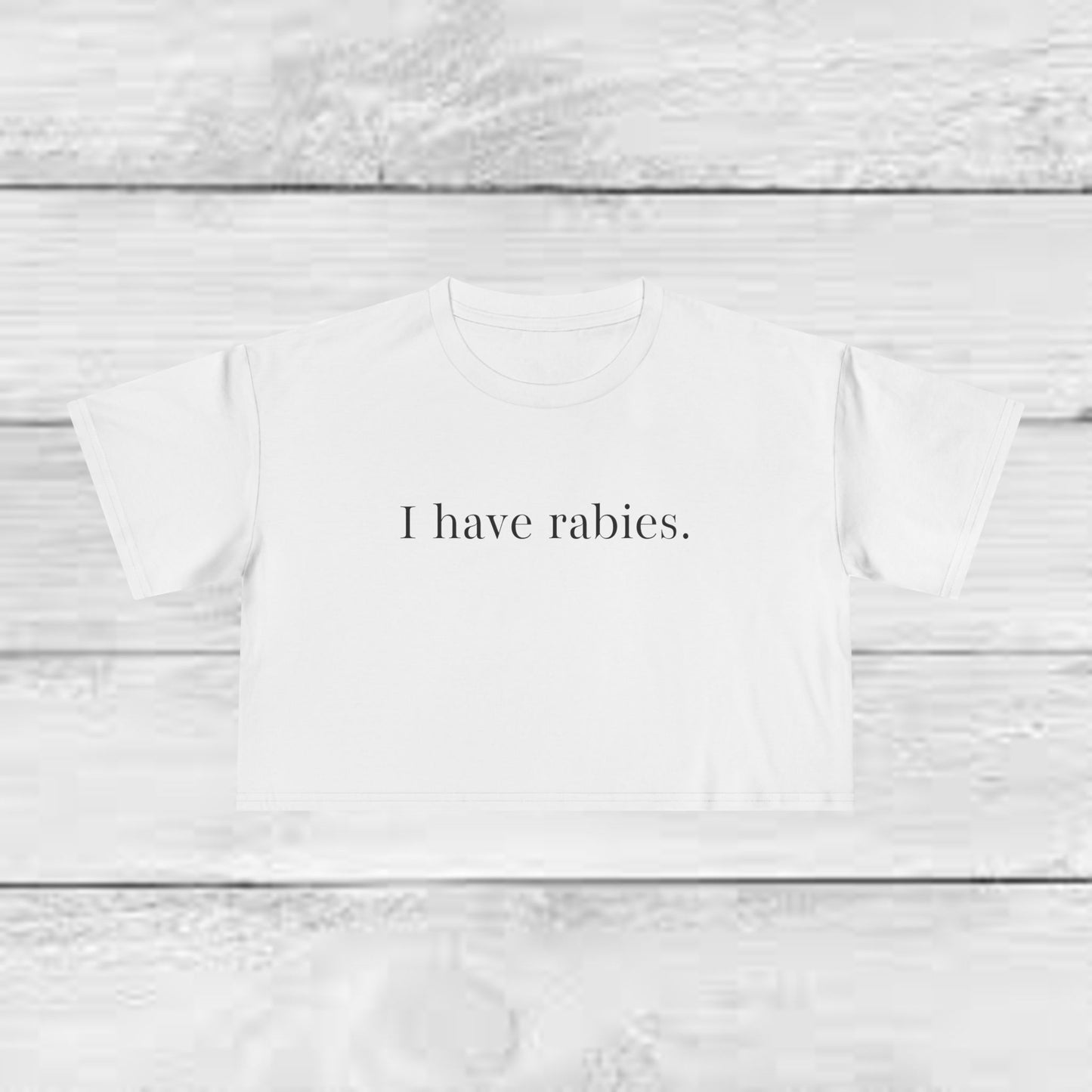 Raccoon Crop Tee