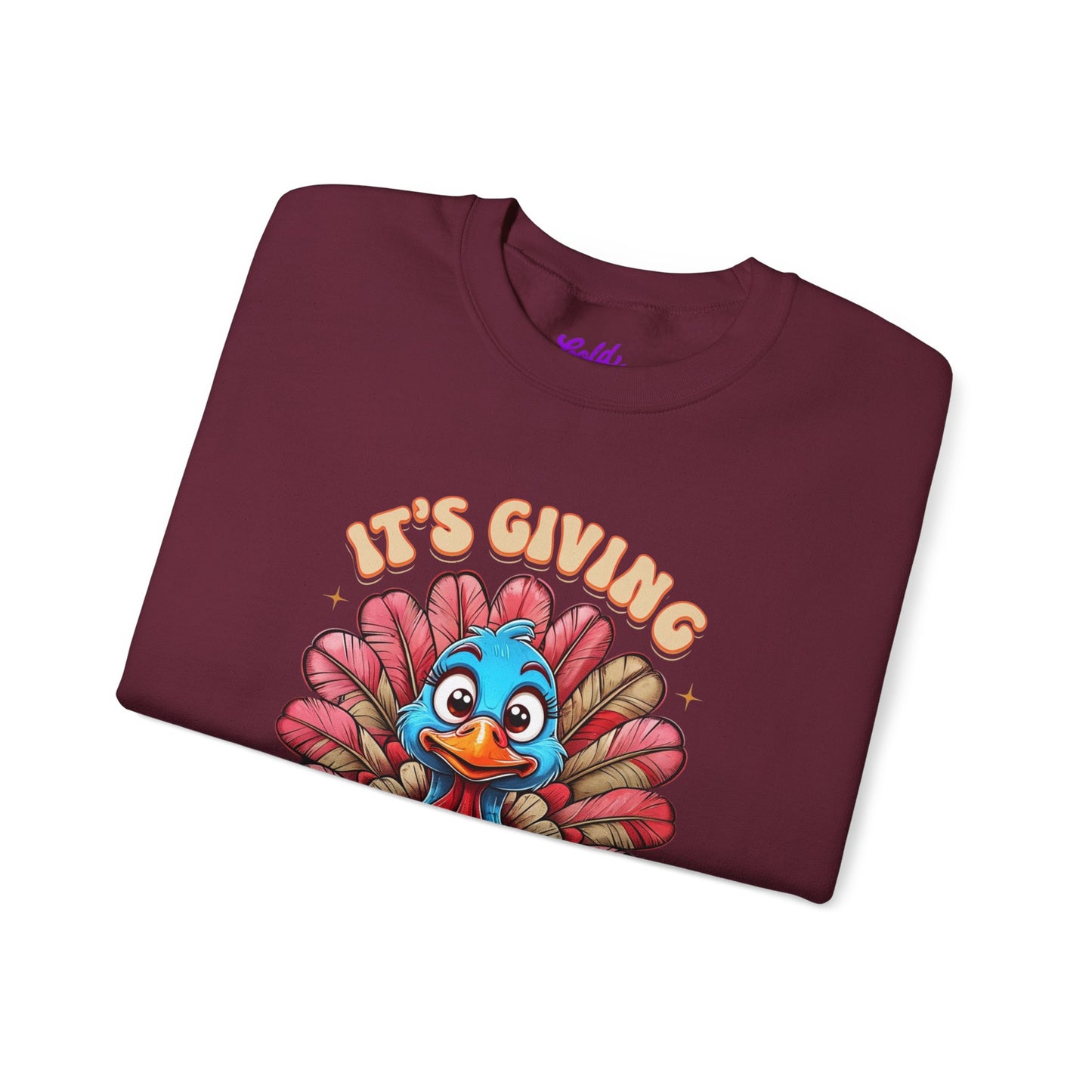 It's Giving Thanks - Thanksgiving Turkey Sweatshirt
