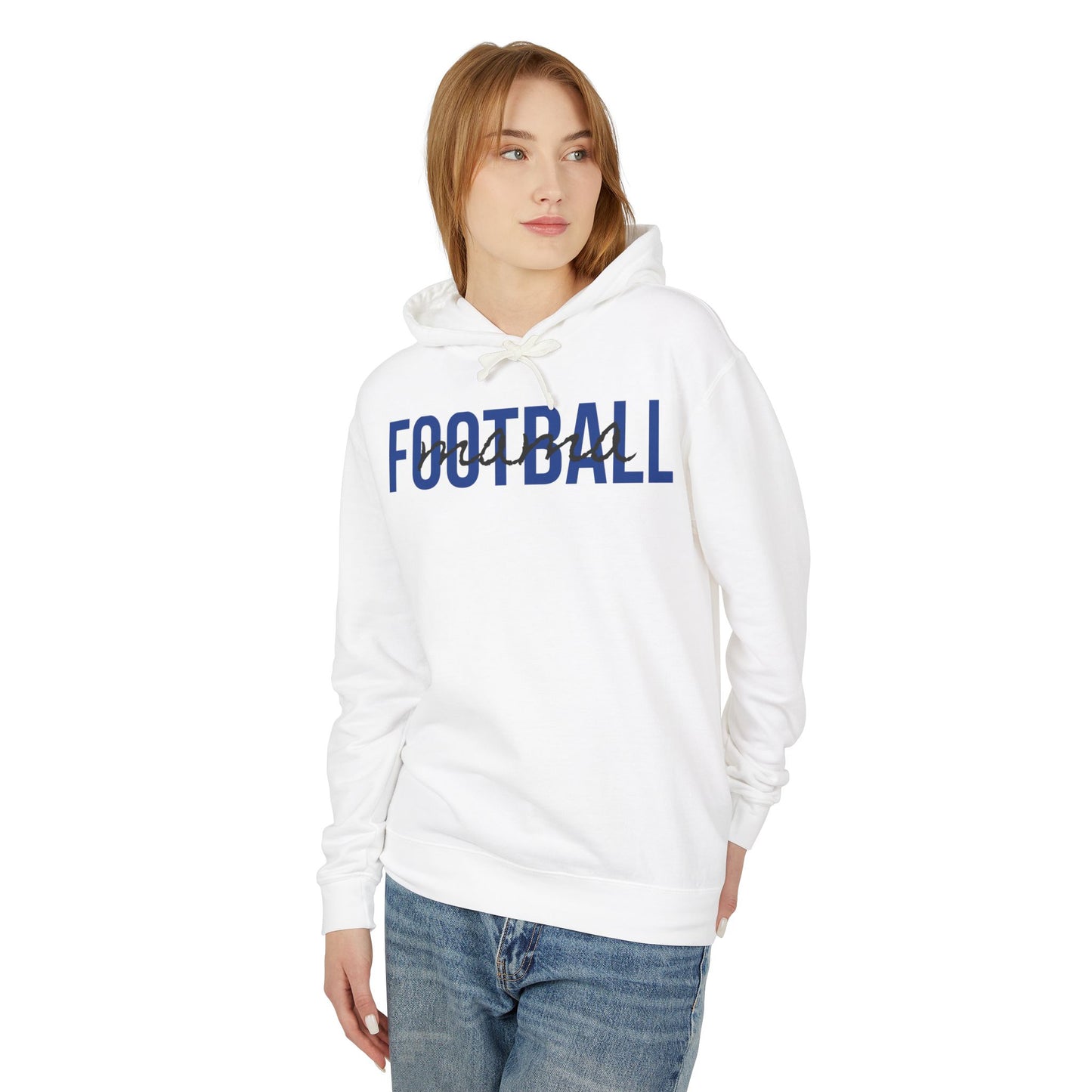 Football Mama Hoodie - Comfy Mom Vibes