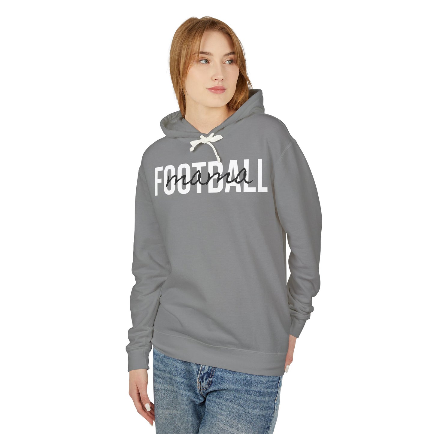 Football Mama Hoodie - Comfy Mom Vibes
