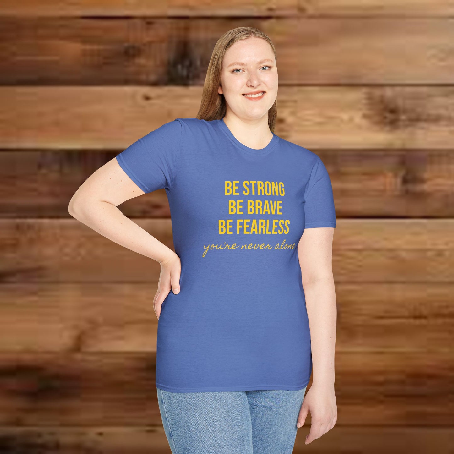 Ukraine Support (Unisex Softstyle T-Shirt)