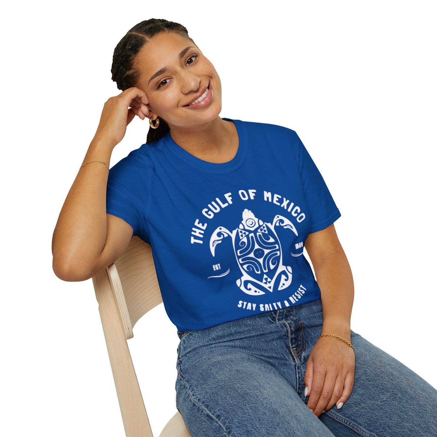 Gulf of Mexico T-Shirt (Unisex - Red, White, Blue)