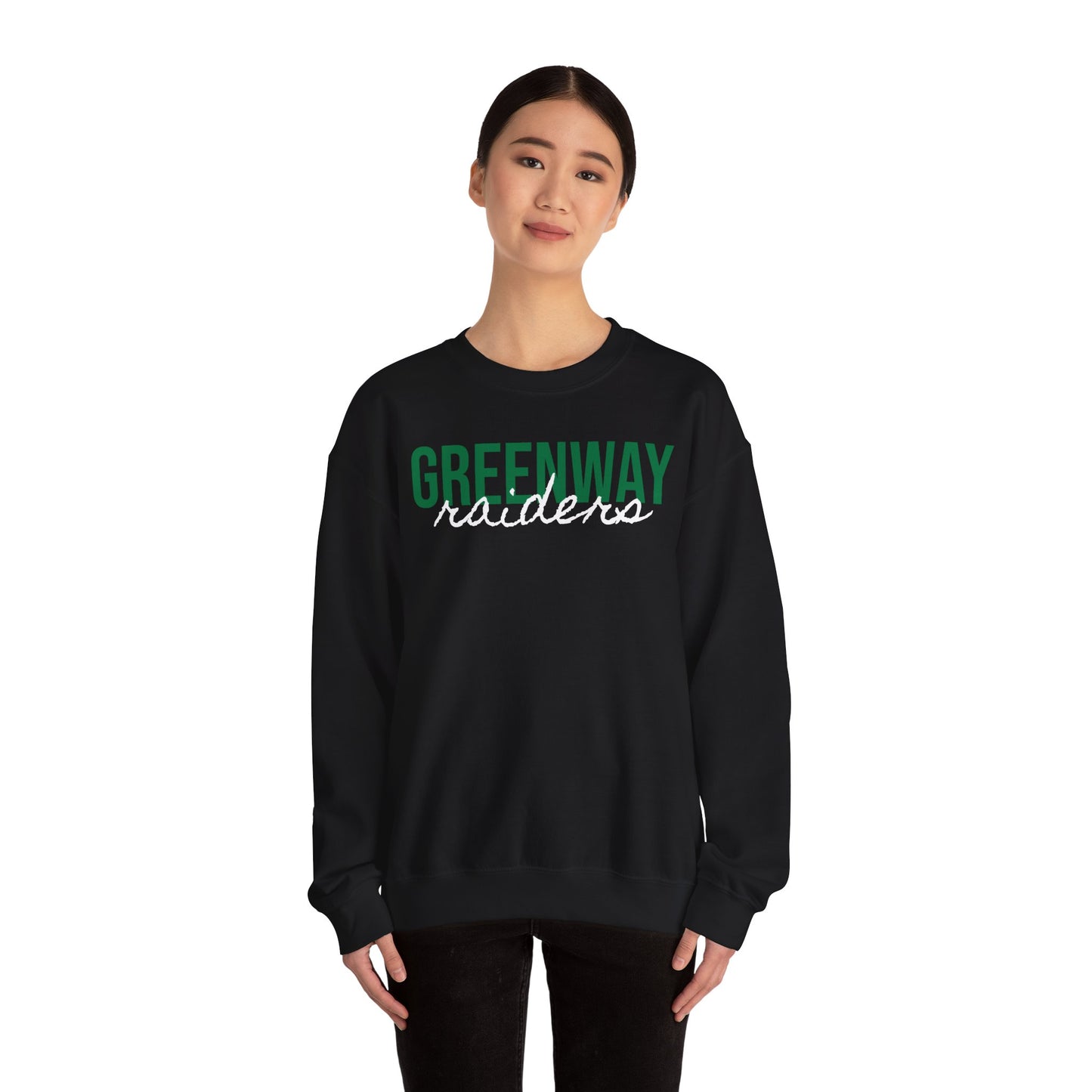 Greenway Raiders - High School Crew Neck Sweatshirt