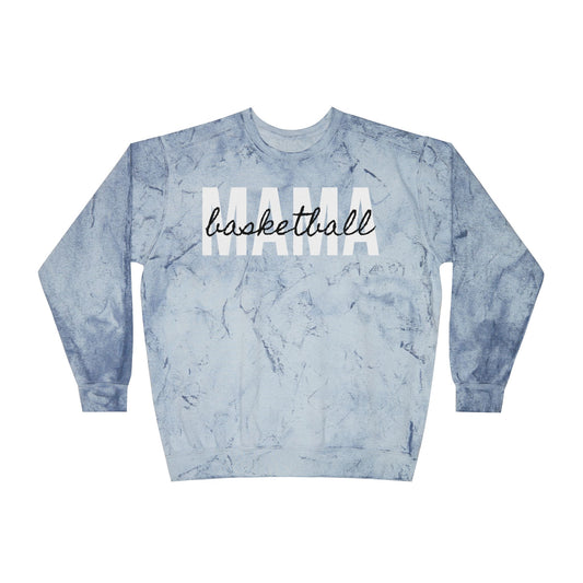 Basketball Mama Tie Dye Sweatshirt