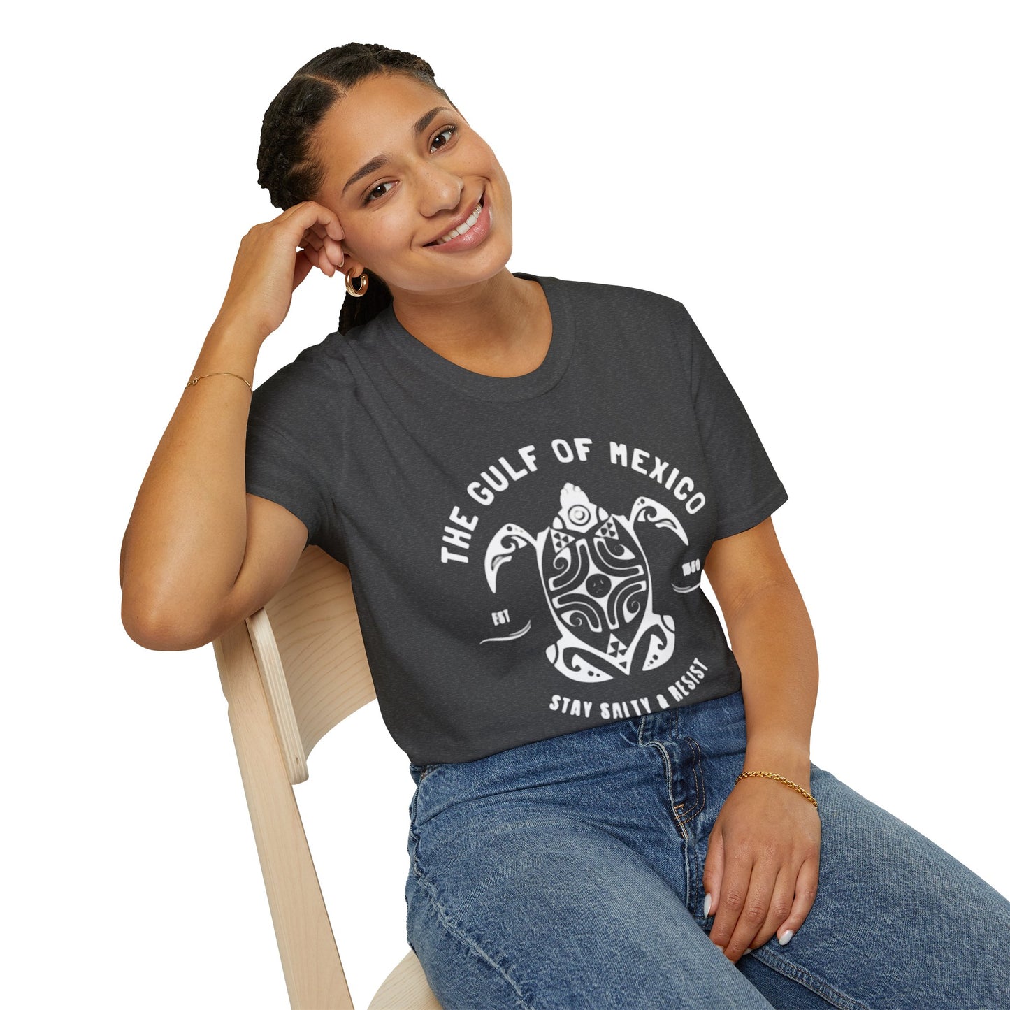 Gulf of Mexico T-Shirt (Unisex - Red, White, Blue)