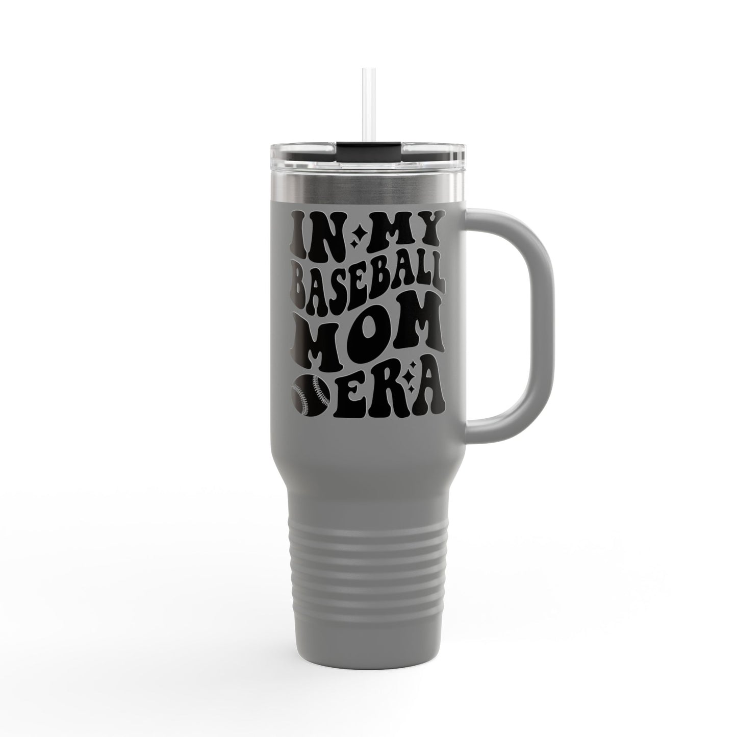 Baseball Mom Era Insulated Travel Mug - 40oz