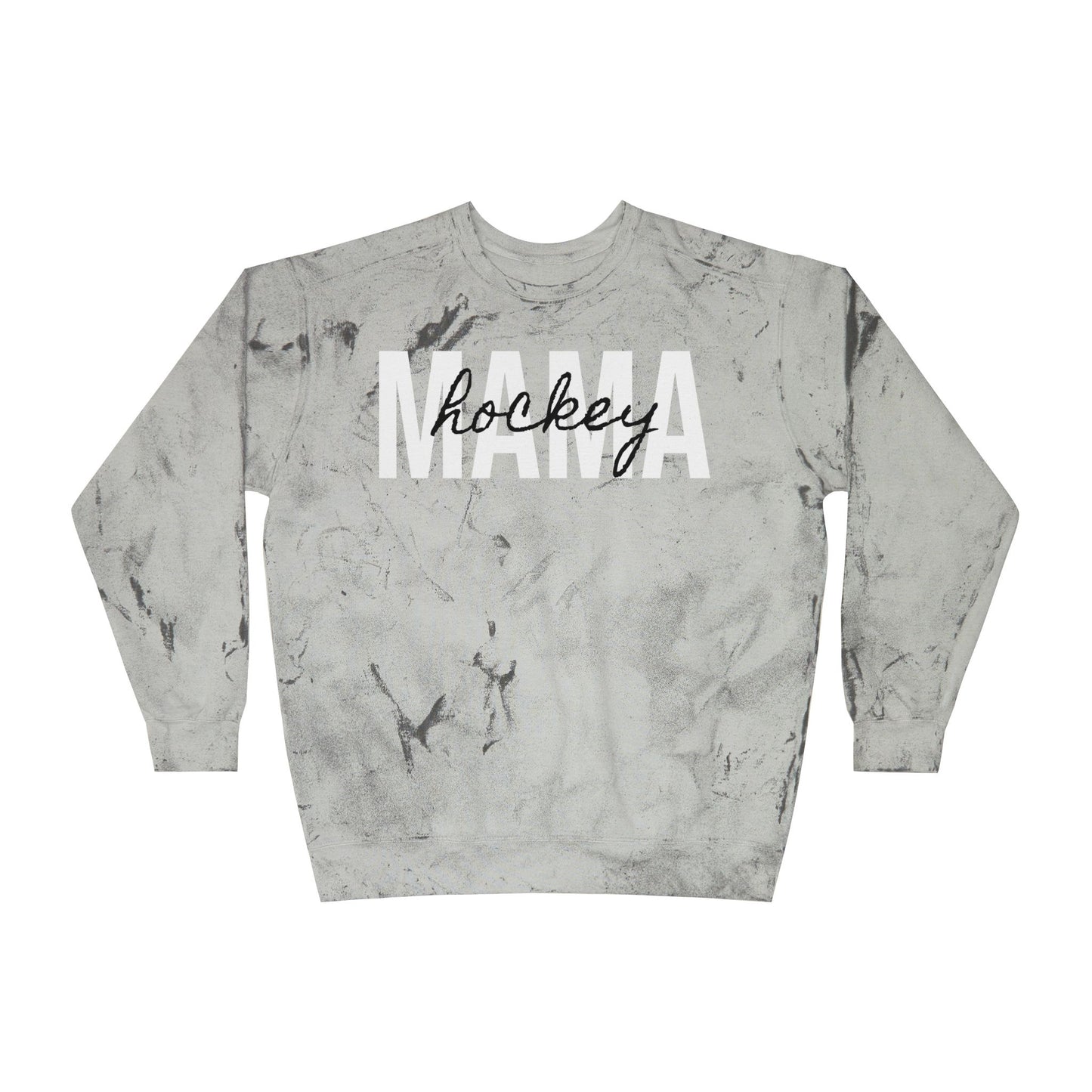 Hockey Mama Tie Dye Sweatshirt