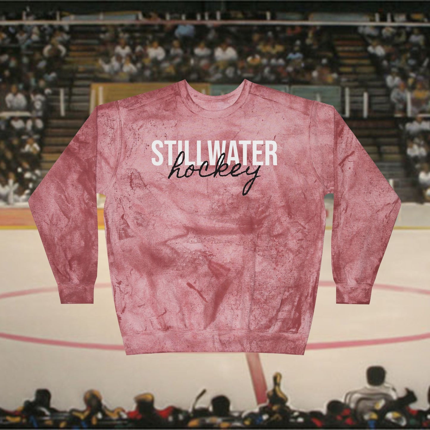 Suburban East MN High School HOCKEY - Tie Dye Sweatshirt