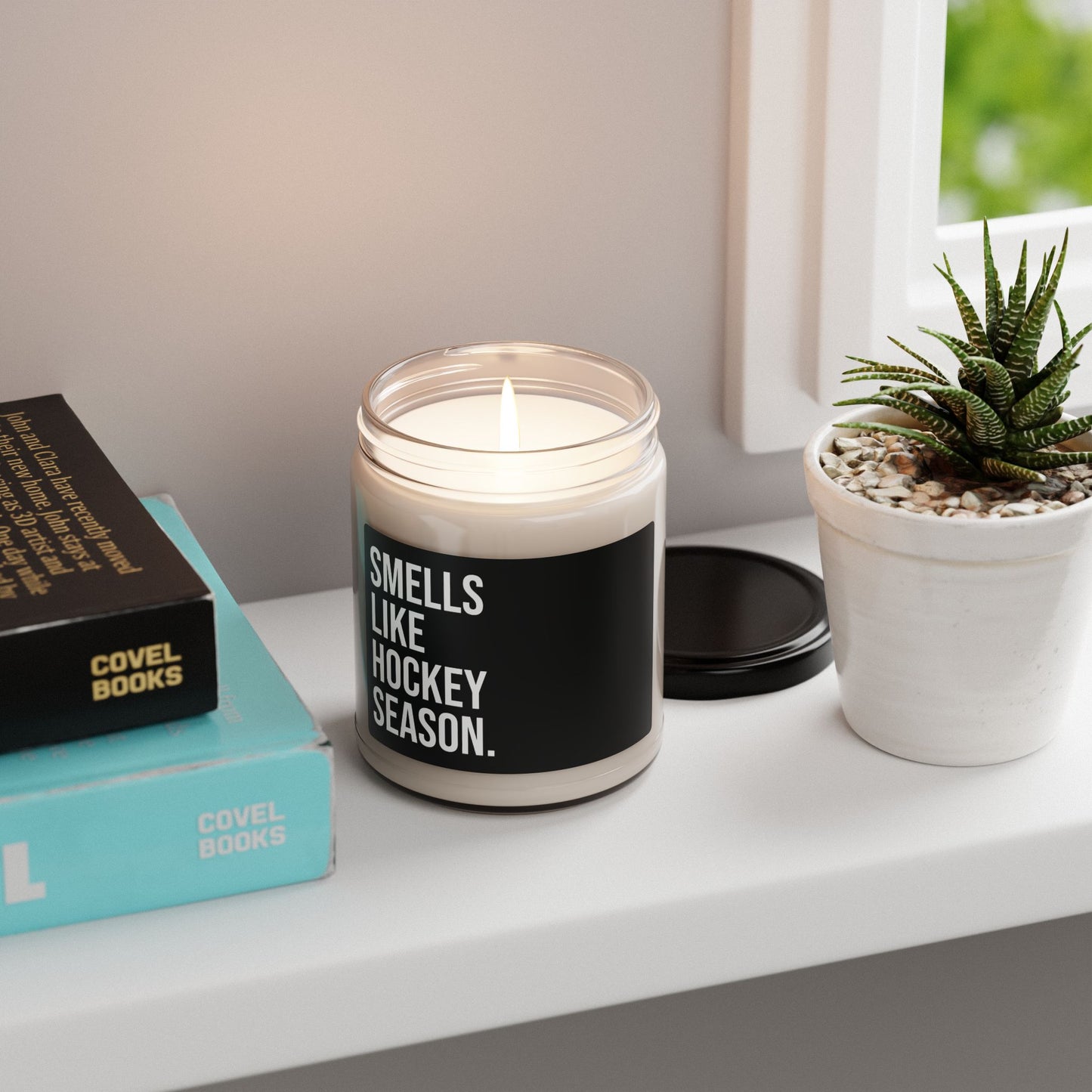 Hockey Season Scented Candle