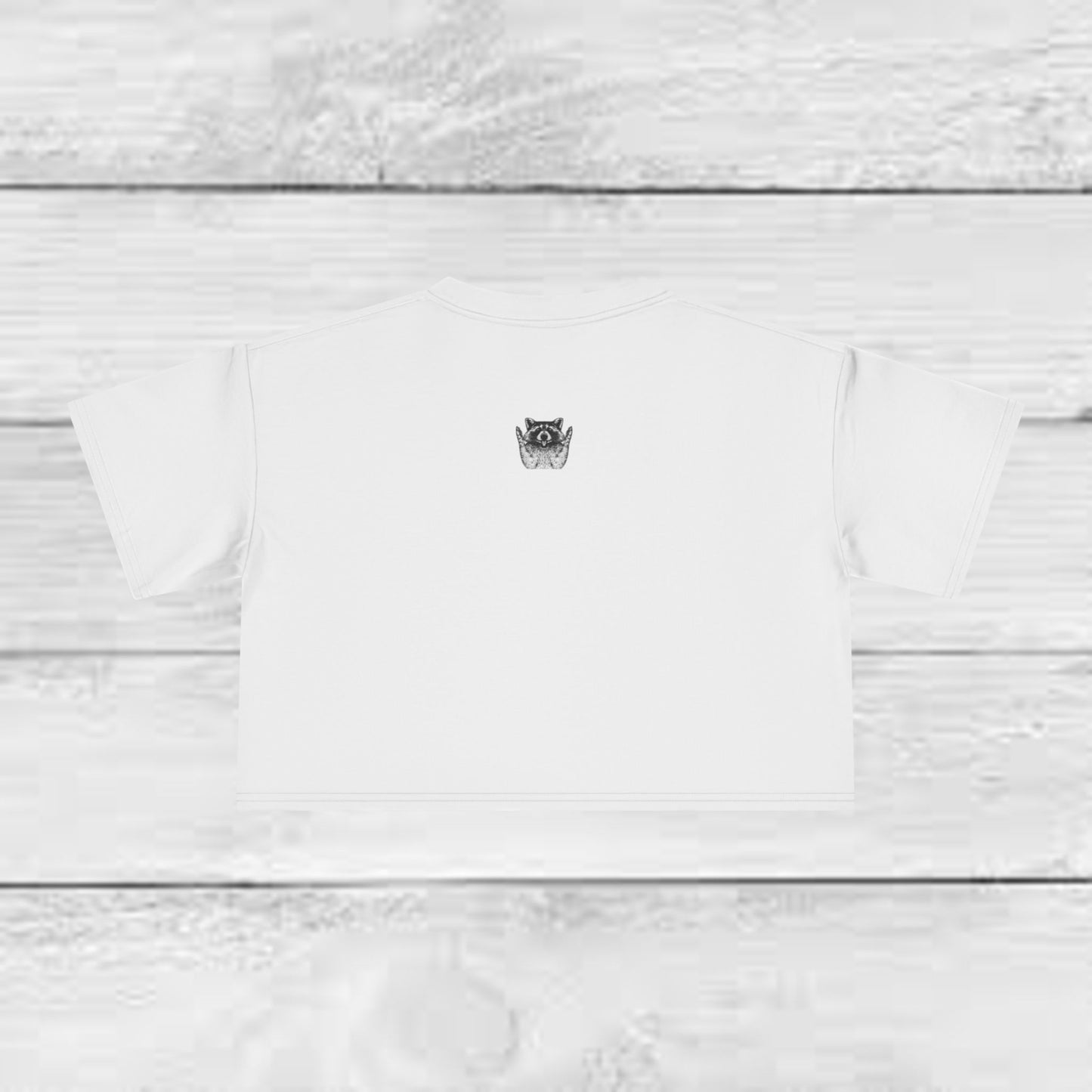 Raccoon Crop Tee