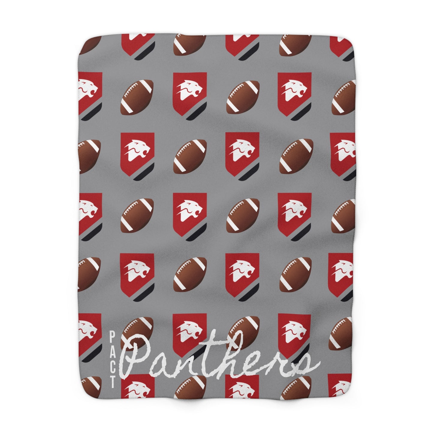 PACT Football - Sherpa Fleece Blanket