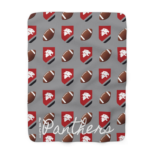 PACT Football - Sherpa Fleece Blanket
