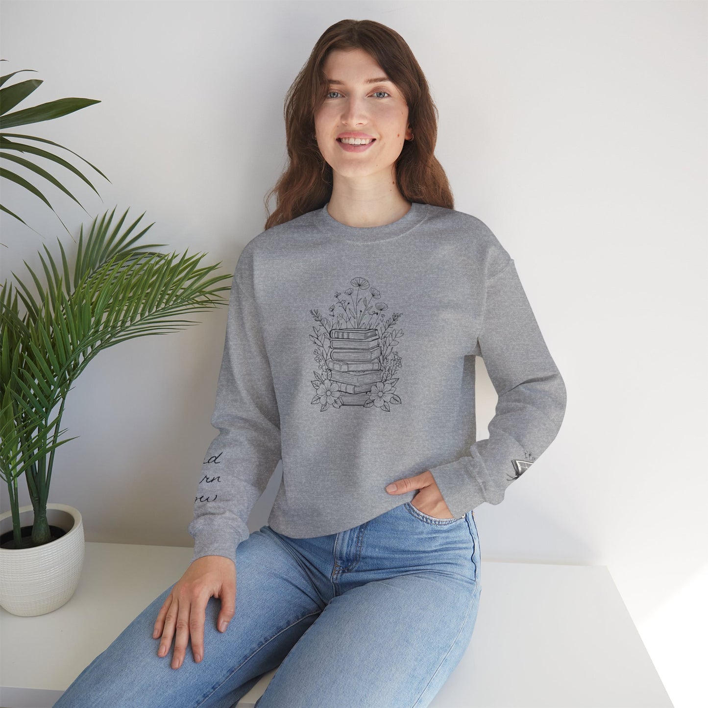 Read Learn Grow Unisex Sweatshirt