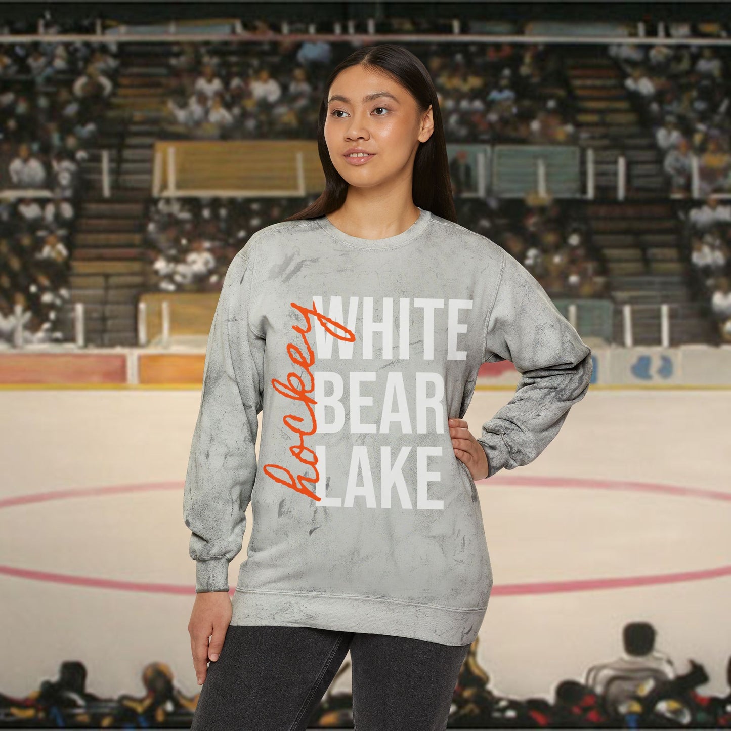 Suburban East MN High School HOCKEY - Tie Dye Sweatshirt