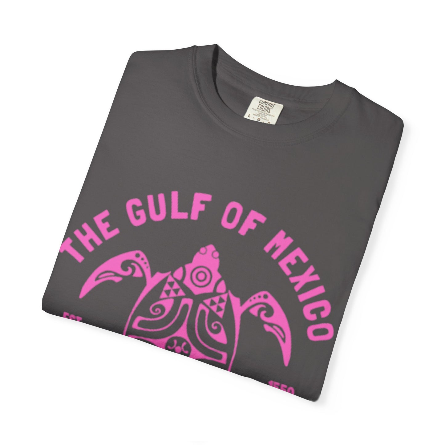 Gulf of Mexico Graphic T-Shirt (PinkText)