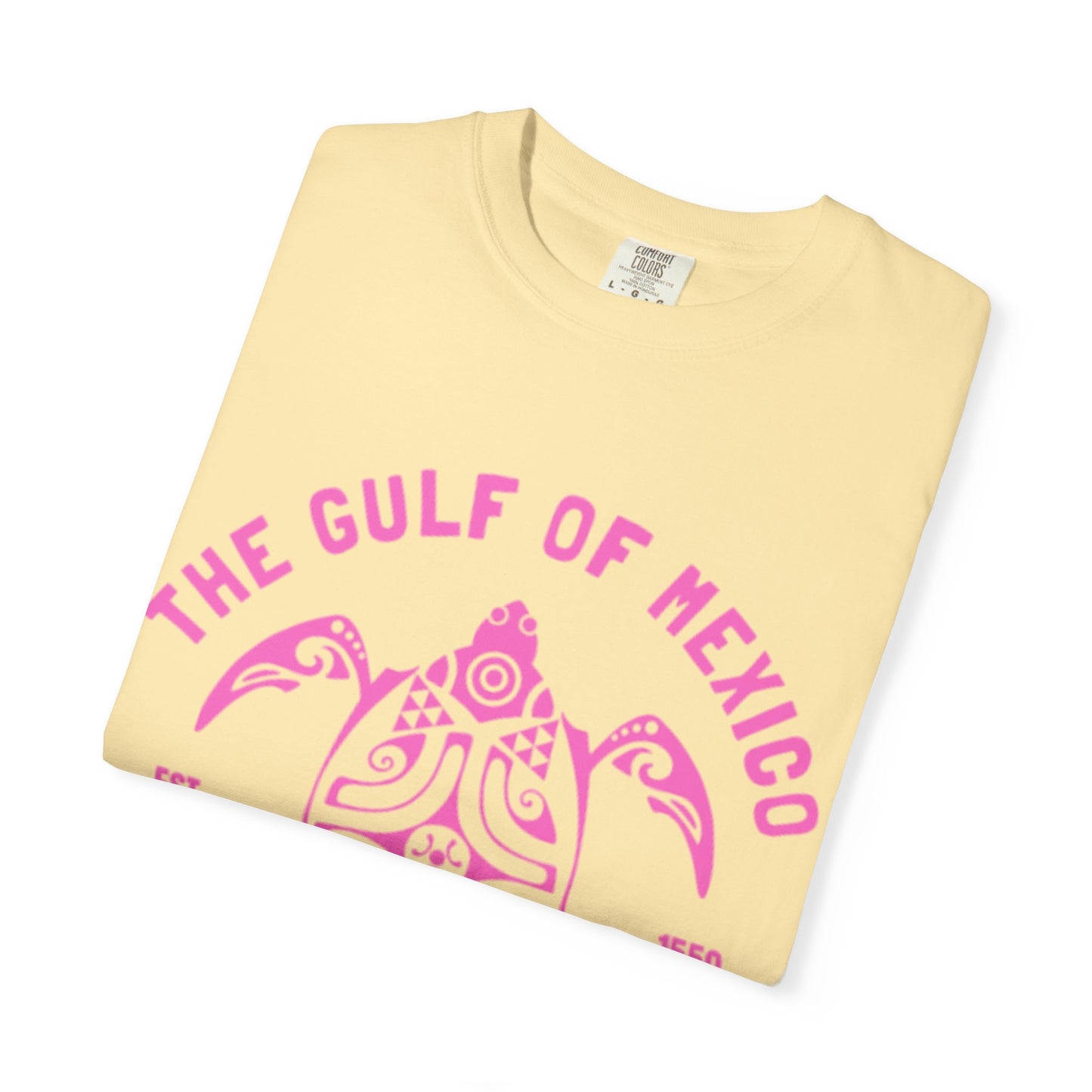 Gulf of Mexico Graphic T-Shirt (PinkText)