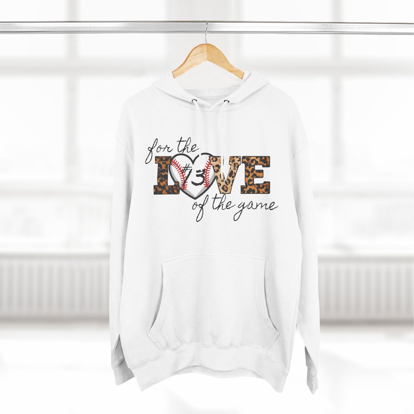 M. Gerth - Love of the Game (Leopard Print) Hoodie