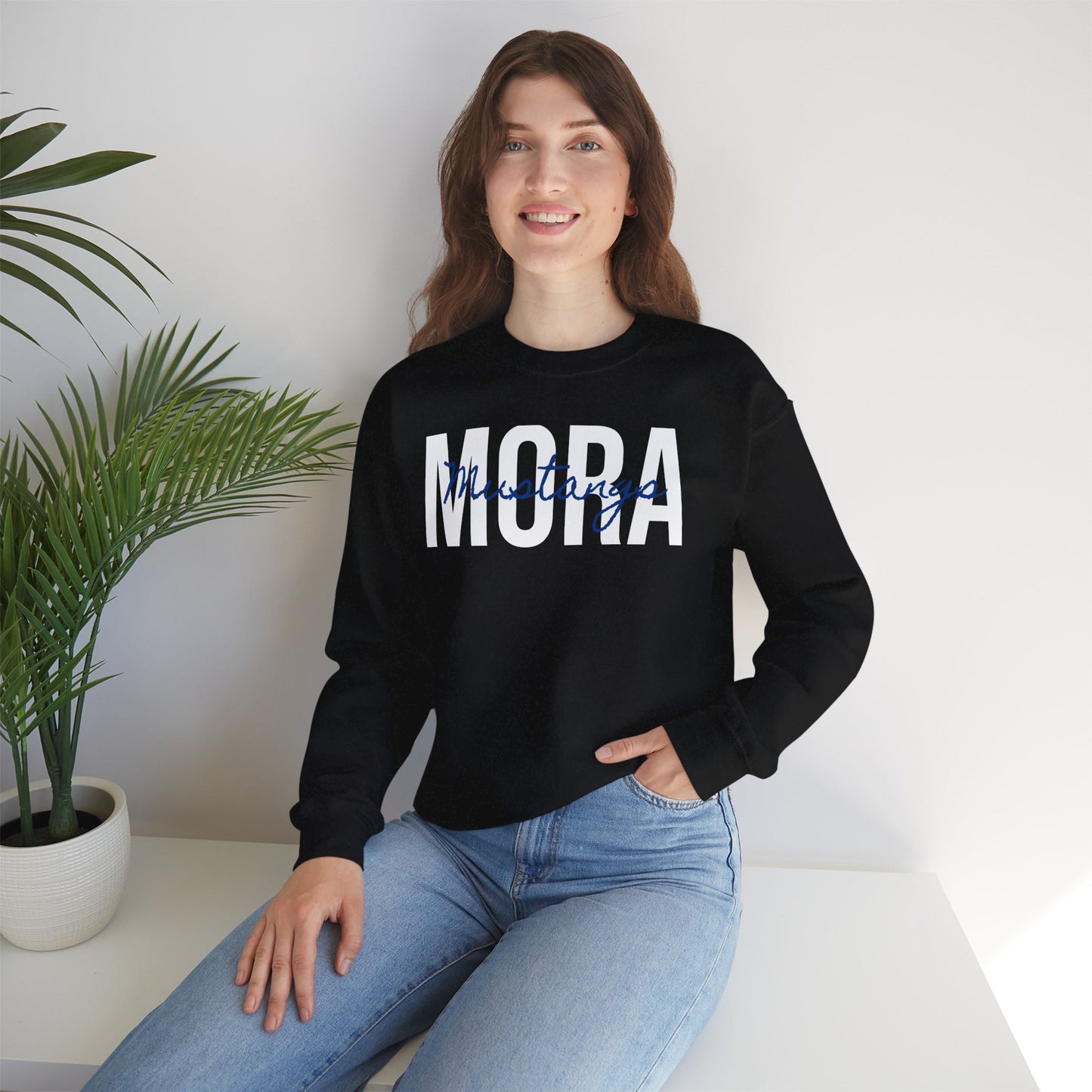 Mora Mustangs - School Color Sweatshirts