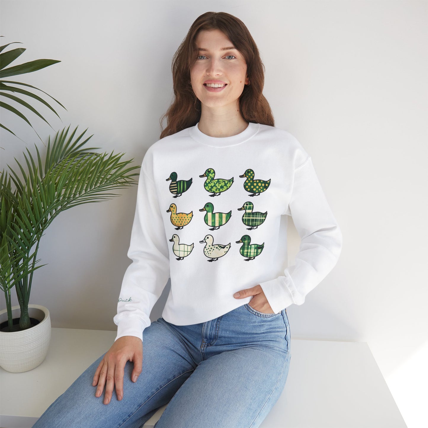 Lucky Duck Crewneck Sweatshirt