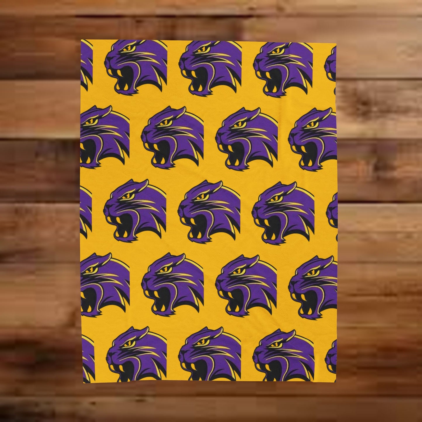 Waconia Wildcats ~ Velveteen Plush Blanket