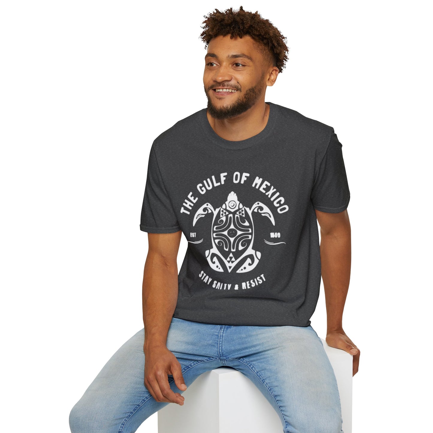 Gulf of Mexico T-Shirt (Unisex - Red, White, Blue)