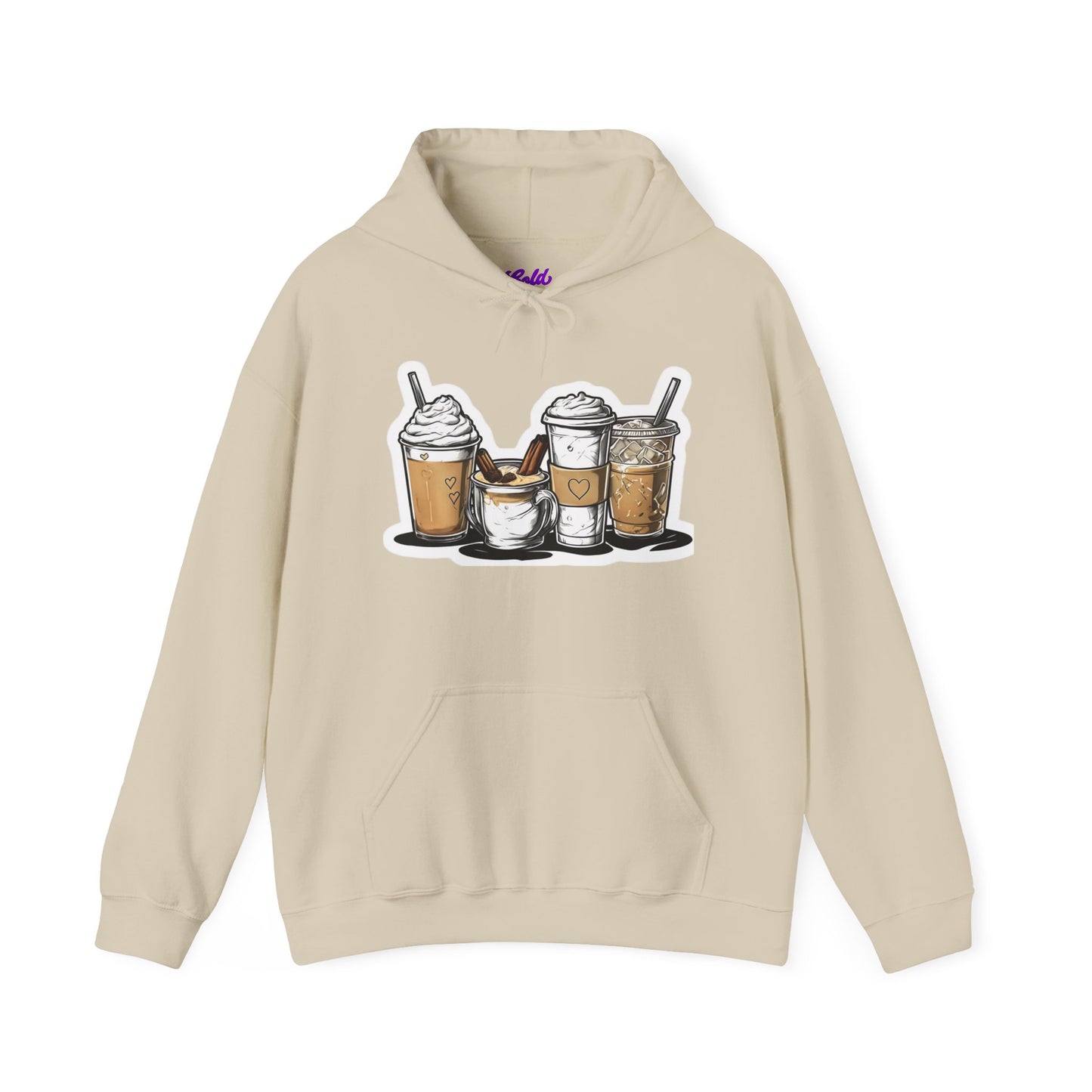 Coffee, Coffee, Coffee, Coffee Hooded Sweatshirt