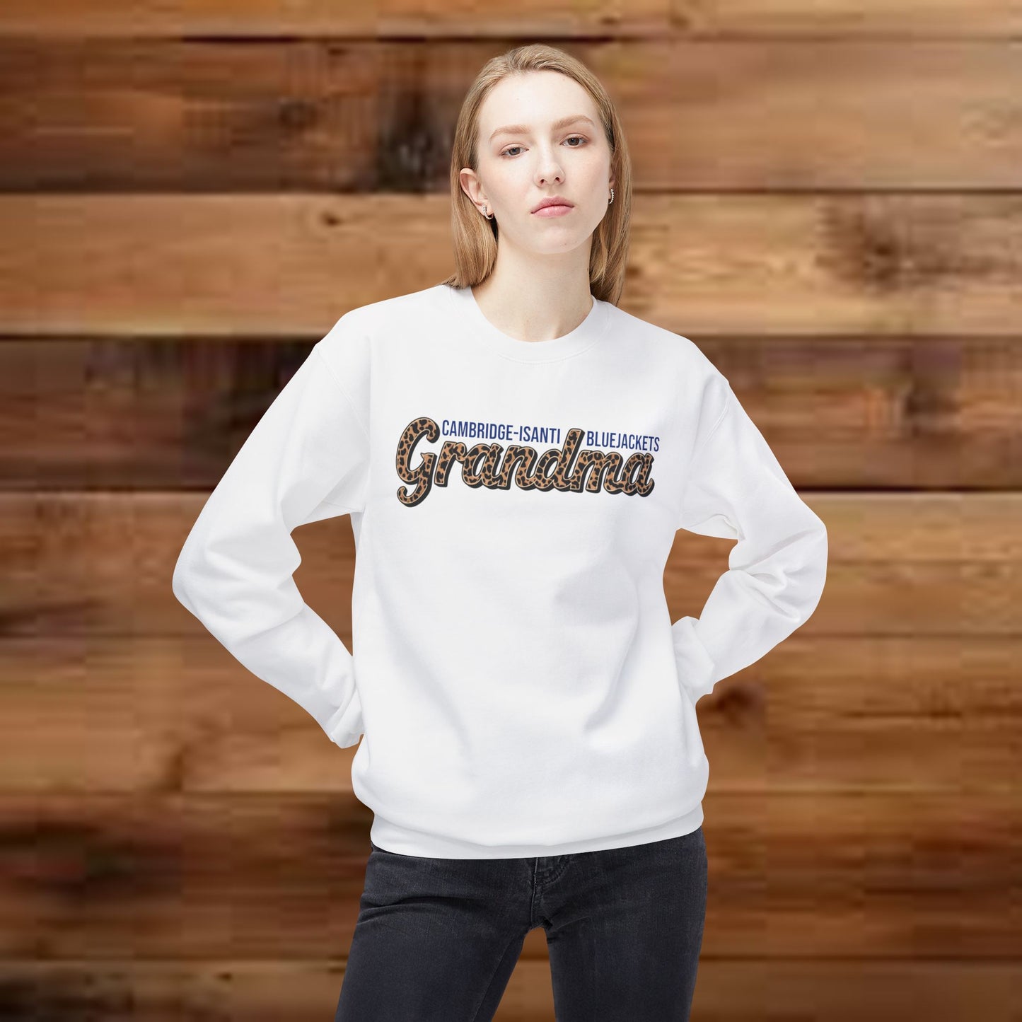 C-I Grandma (Cheetah Print) Crewneck
