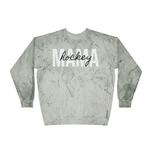 Hockey Mama Tie Dye Sweatshirt