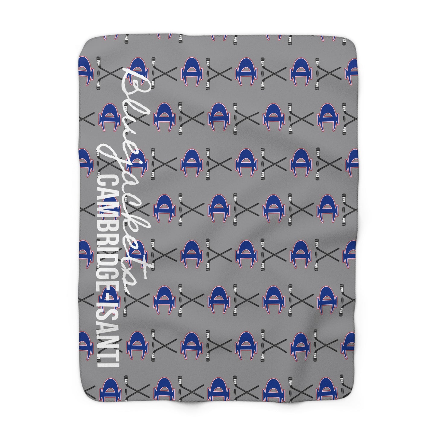C-I HOCKEY- Sherpa Fleece Blanket