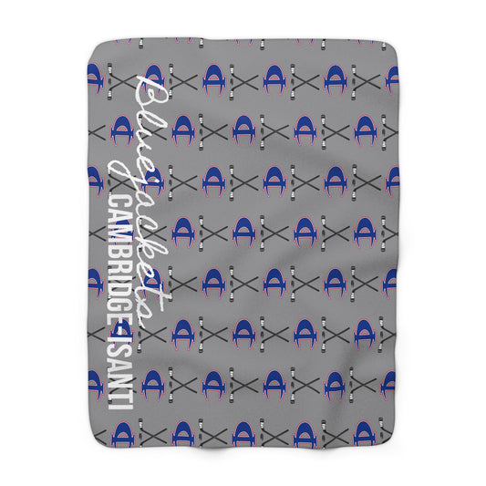 C-I HOCKEY- Sherpa Fleece Blanket