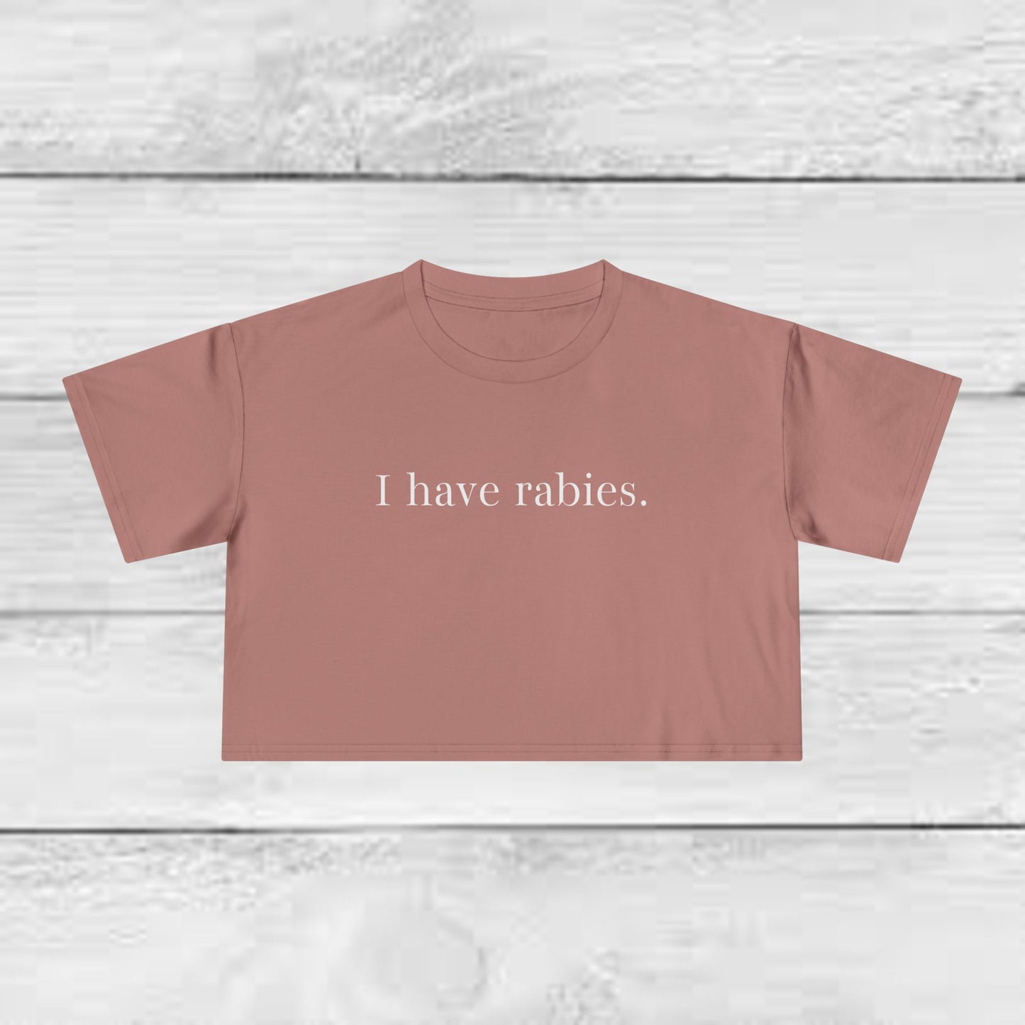 Raccoon Crop Tee