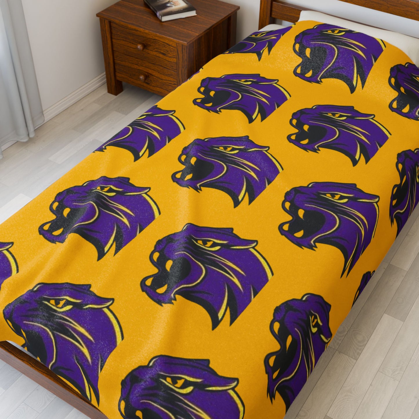 Waconia Wildcats ~ Velveteen Plush Blanket