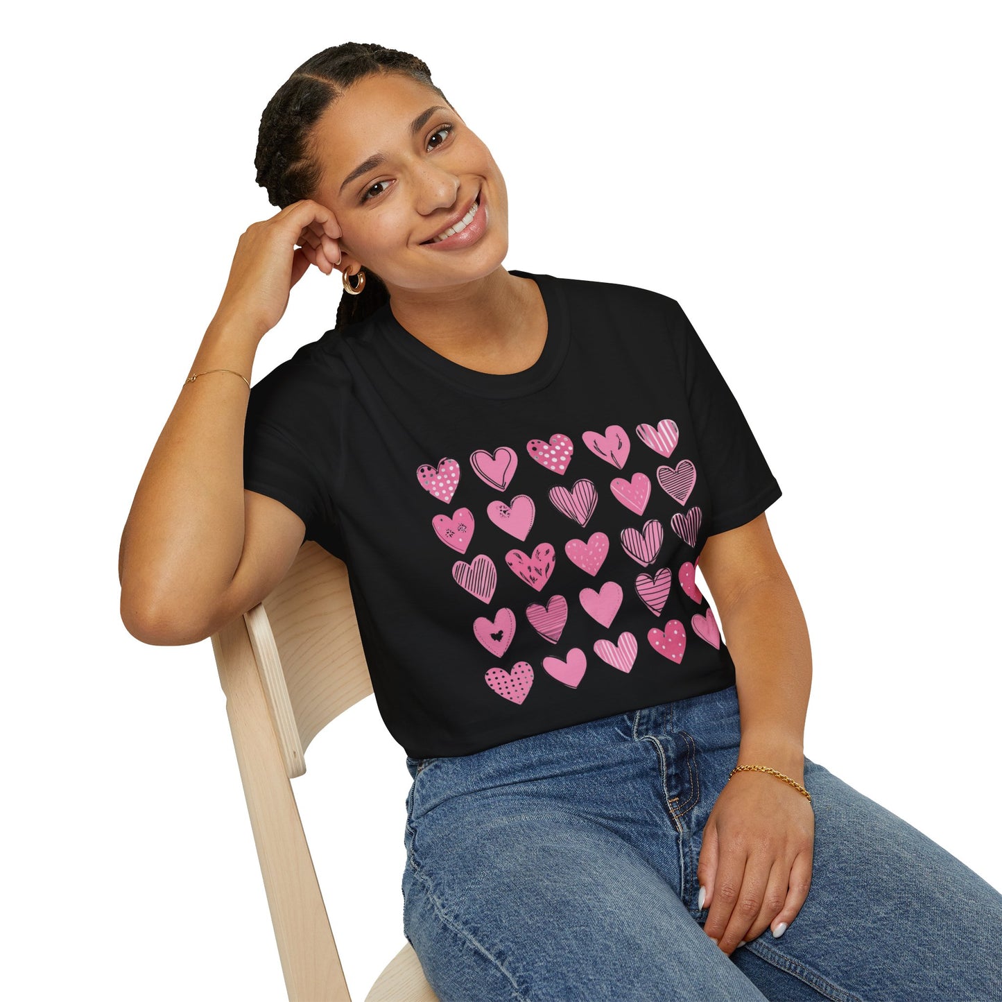Hearts - Unisex Softstyle T-Shirt