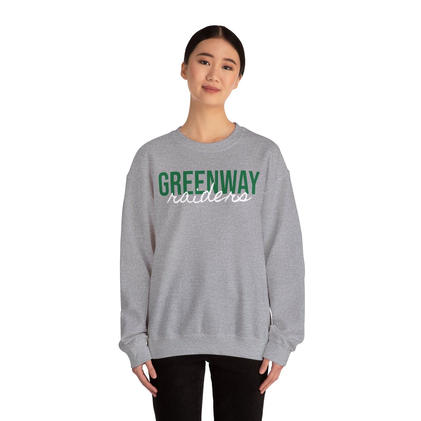 Greenway Raiders - High School Crew Neck Sweatshirt