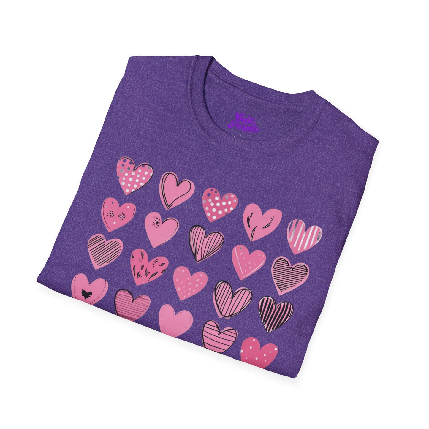 Hearts - Unisex Softstyle T-Shirt