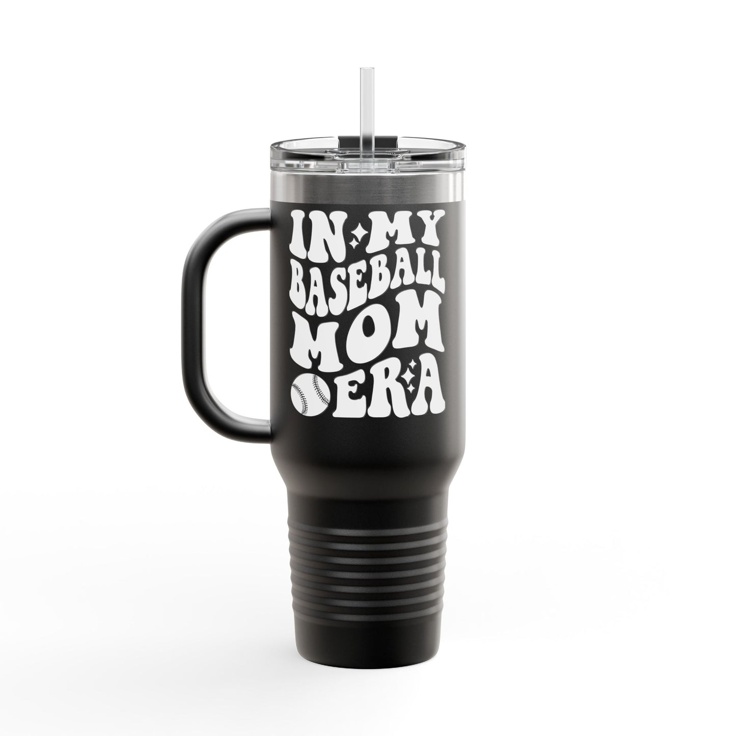 Baseball Mom Era Insulated Travel Mug - 40oz