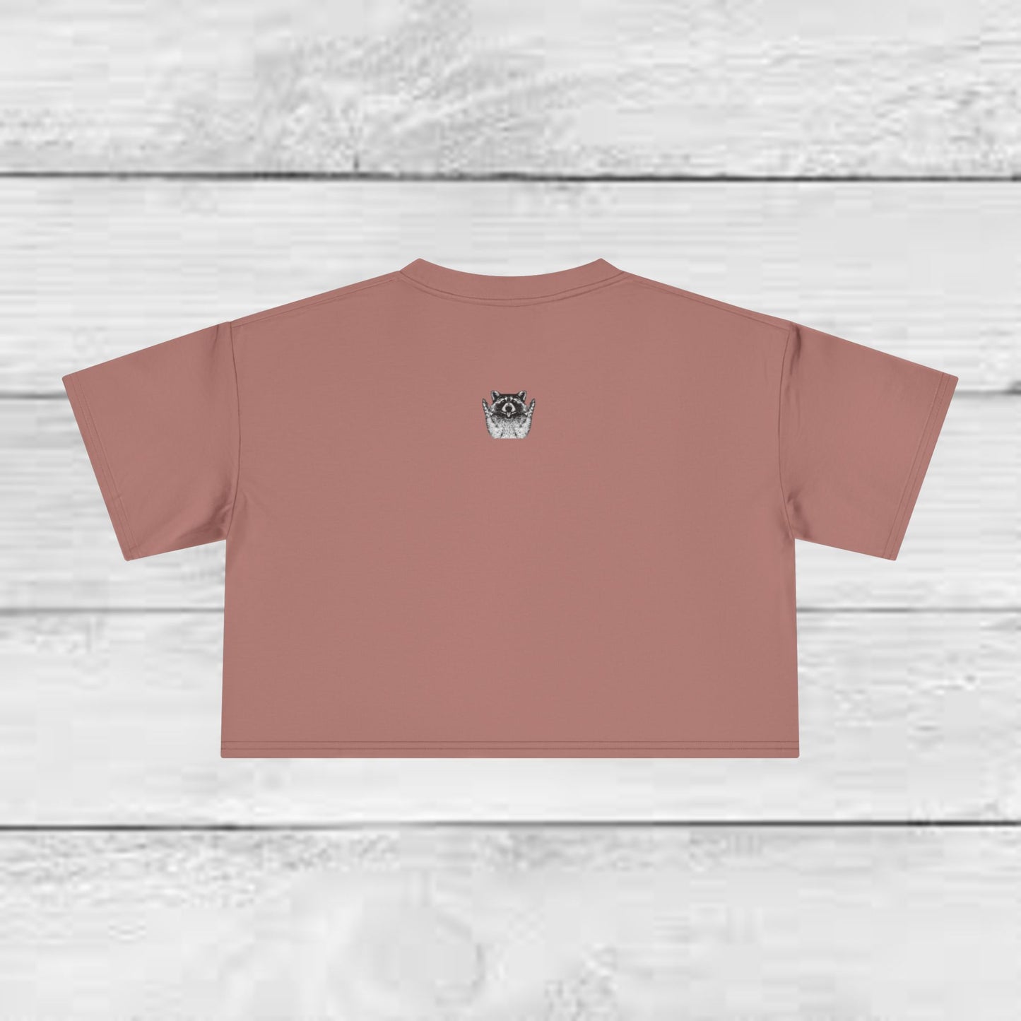 Raccoon Crop Tee