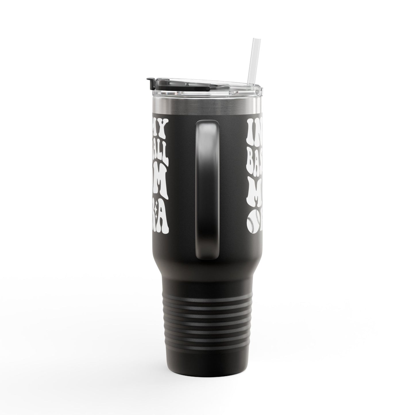Baseball Mom Era Insulated Travel Mug - 40oz