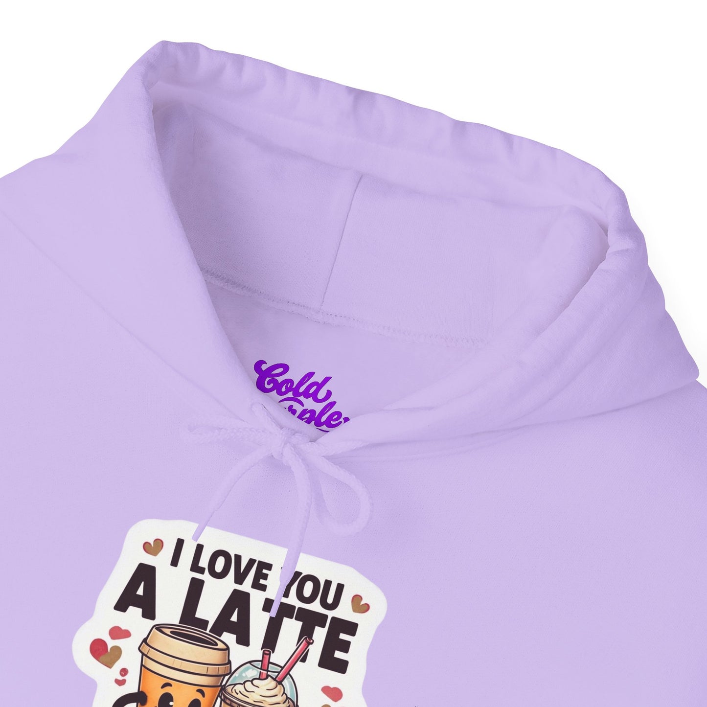Love You A Latte - Unisex Heavy Blend™ Hooded Sweatshirt