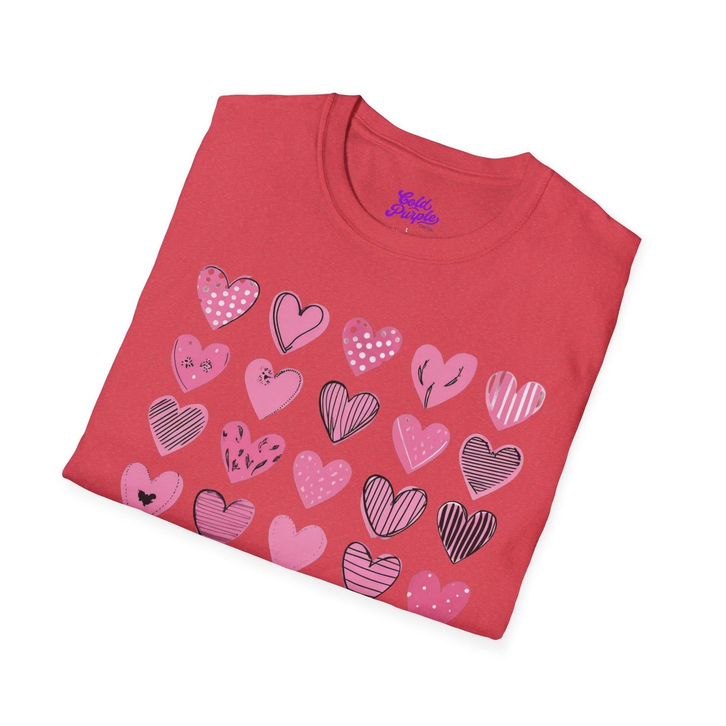 Hearts - Unisex Softstyle T-Shirt