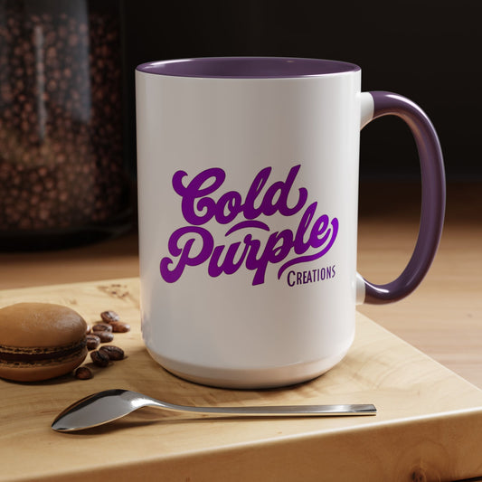 Cold Purple Coffee Mug