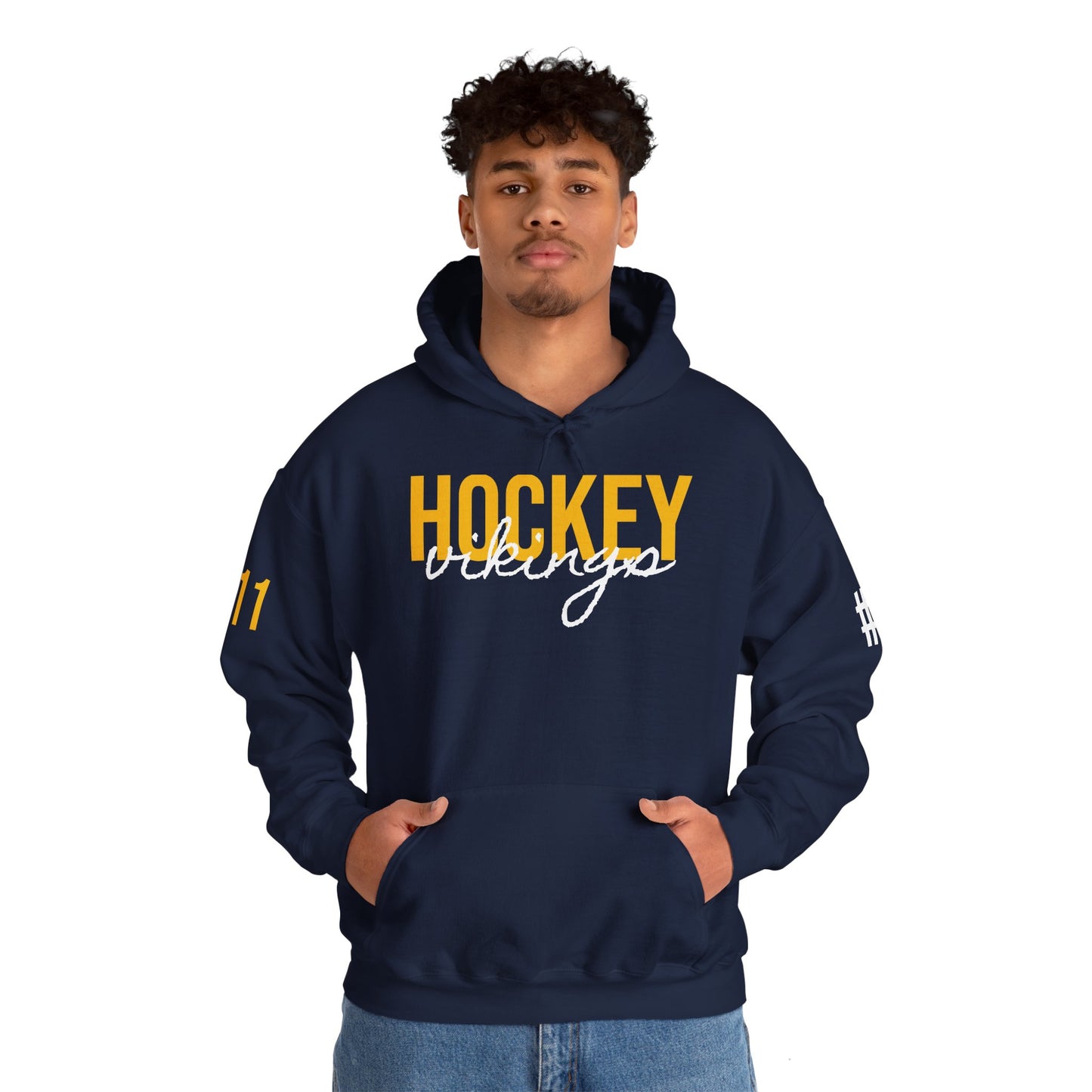 Hennen Hockey Hoodies - Unisex Heavy Blend™ Hooded Sweatshirt