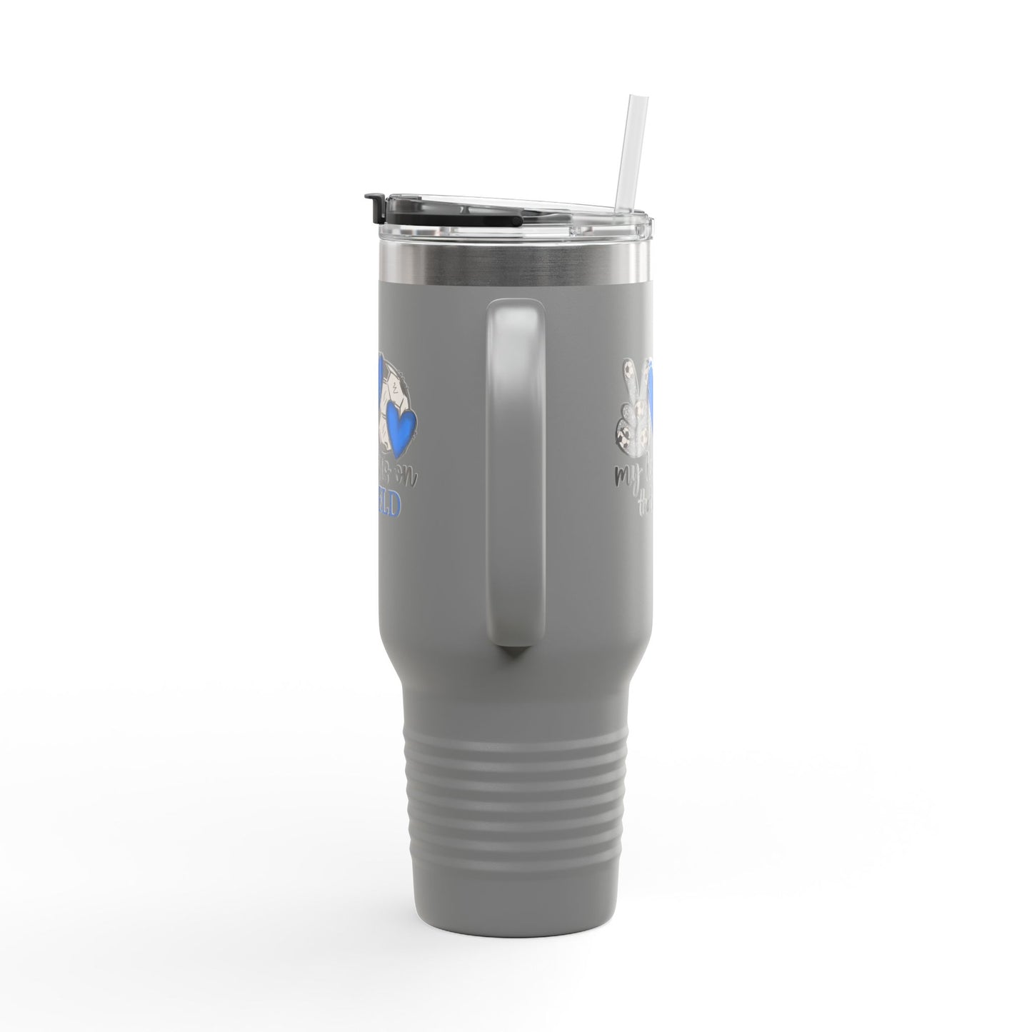 My Heart is on that Field Insulated Tumbler - 40oz